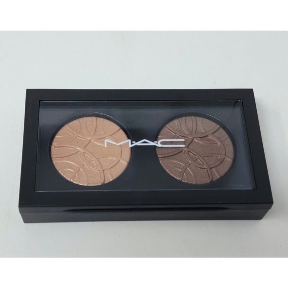 New MAC Extra Dimension Eye Shadow x 2 Duo This Rounds On Me/Feelin Toasty - Picture 1 of 3